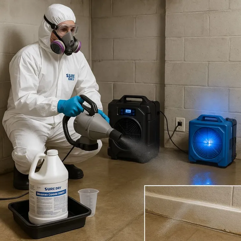 Sanitization and Odor Removal process in Midtown, TN