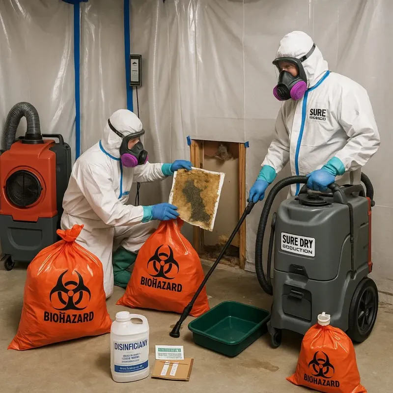Contaminated Water Handling Protocols process in Midtown, TN